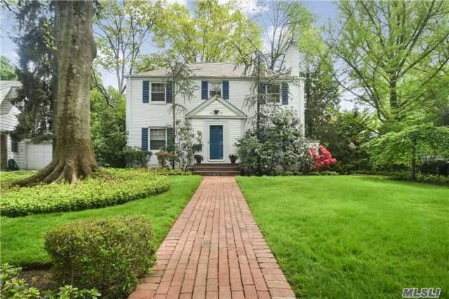 Super Mint Colonial W/Entry Hall, Lr W/Fplc, Den, Eik W/2 Skylites, Formal Dr, Powder Rm. Upstairs Has Mbr + Bath Plus 2 Add&rsquo;l Brs + 1 Bath. There Is A Fin Bsmt W/Laundry, A Pull Down Attic, A Brick Patio Facing A Stunning Back Yard And A 1 Car Garage.