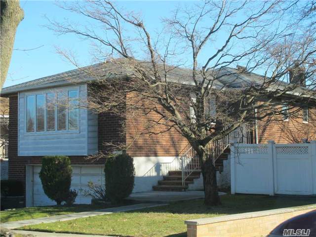 Well Maintain This Place Which Be Call Home. High Ranch With Attached 2 Car Garage In Prime Location Of North Bayside, Bay Terrace Shopping Center. Easy Access To Major Transportation. Direct Bus To Manhattan Qm2, Q28 To Flushing And Q13 To L.I.R.R. Distance To Crocheron And Fort Totten Park.