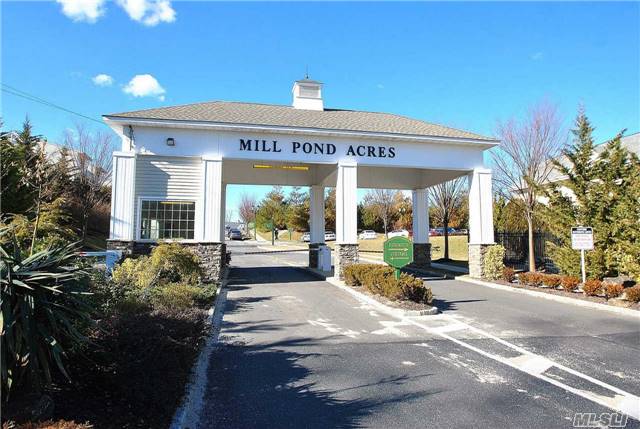 Welcome To One Of The Best Pond View Location In Mill Pond Acres, 4 Br, 3 Bths, Nantucket Condo. Vaulted Ceilings In Lr, , Dr W/4 Skylights, 3 New Bths, Master Bth W/Jacuzzi & Window. Stone Patio, Upper Floor With Fam Rm/Library/Sitting Rm