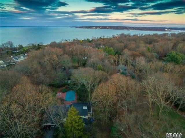 Seasonal Water Views, Spectacular Skies, Sunrises & Sunsets Over The Long Island Sound. Two Lush Acres. A Long Driveway That Provides A Dramatic Approach & A Serene Sense Of Privacy. 68 Old House Lane Has All This & More. Move Into This Stunning Home With 4/5 Bedrooms, Pool & Tennis Or Build Your Dream On This Sprawling Lot. One Of A Kind Location With Deeded Beach Path.