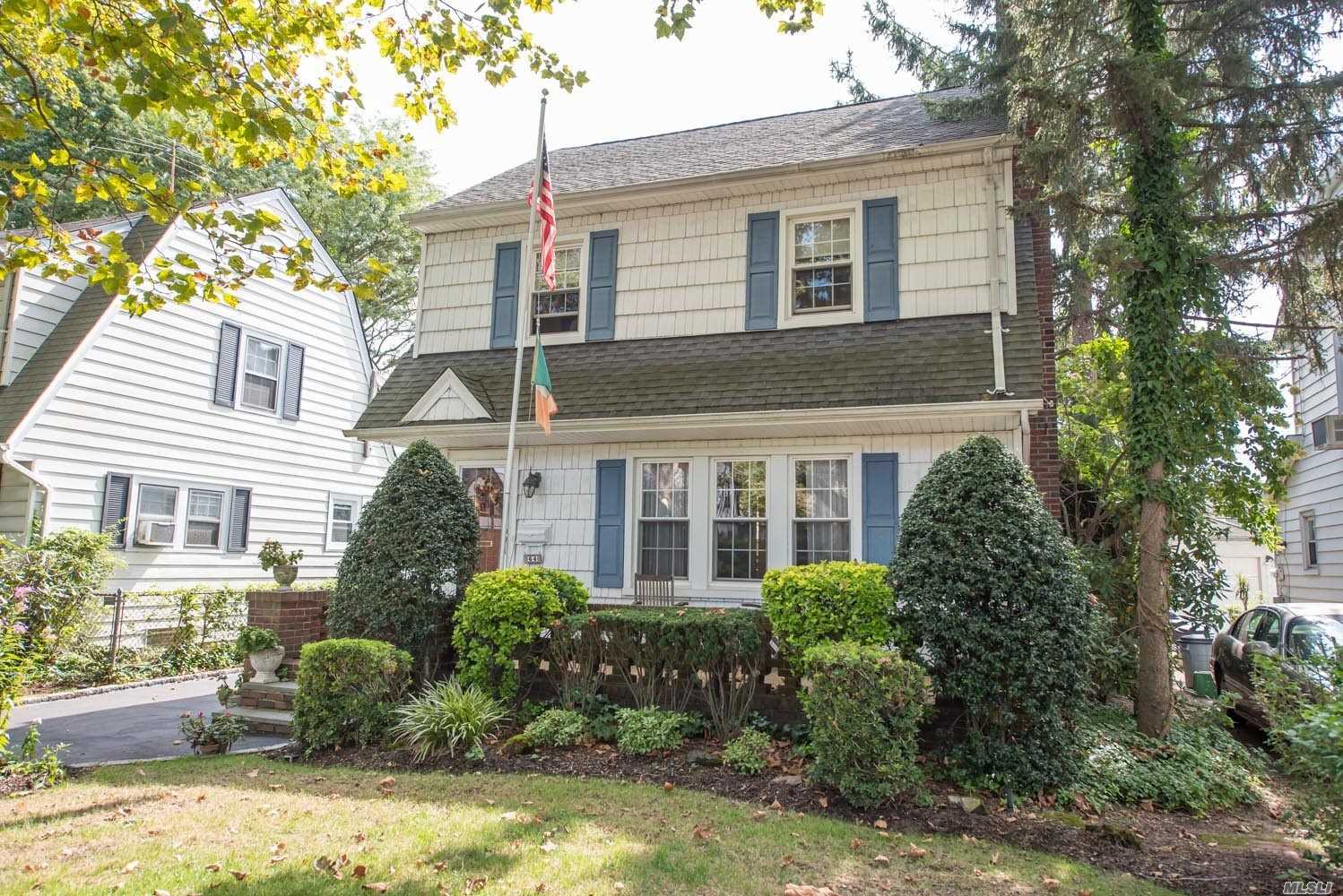 Charming Dutch Colonial Located In The Village Offering Living Room w/Fireplace, Formal Dining Room, Eat-In-Kitchen, 3 Bedrooms & 1.5 Baths. Hardwood Floors Throughout, Walk Up Attic, Full Basement & 1 Car Detached Garage