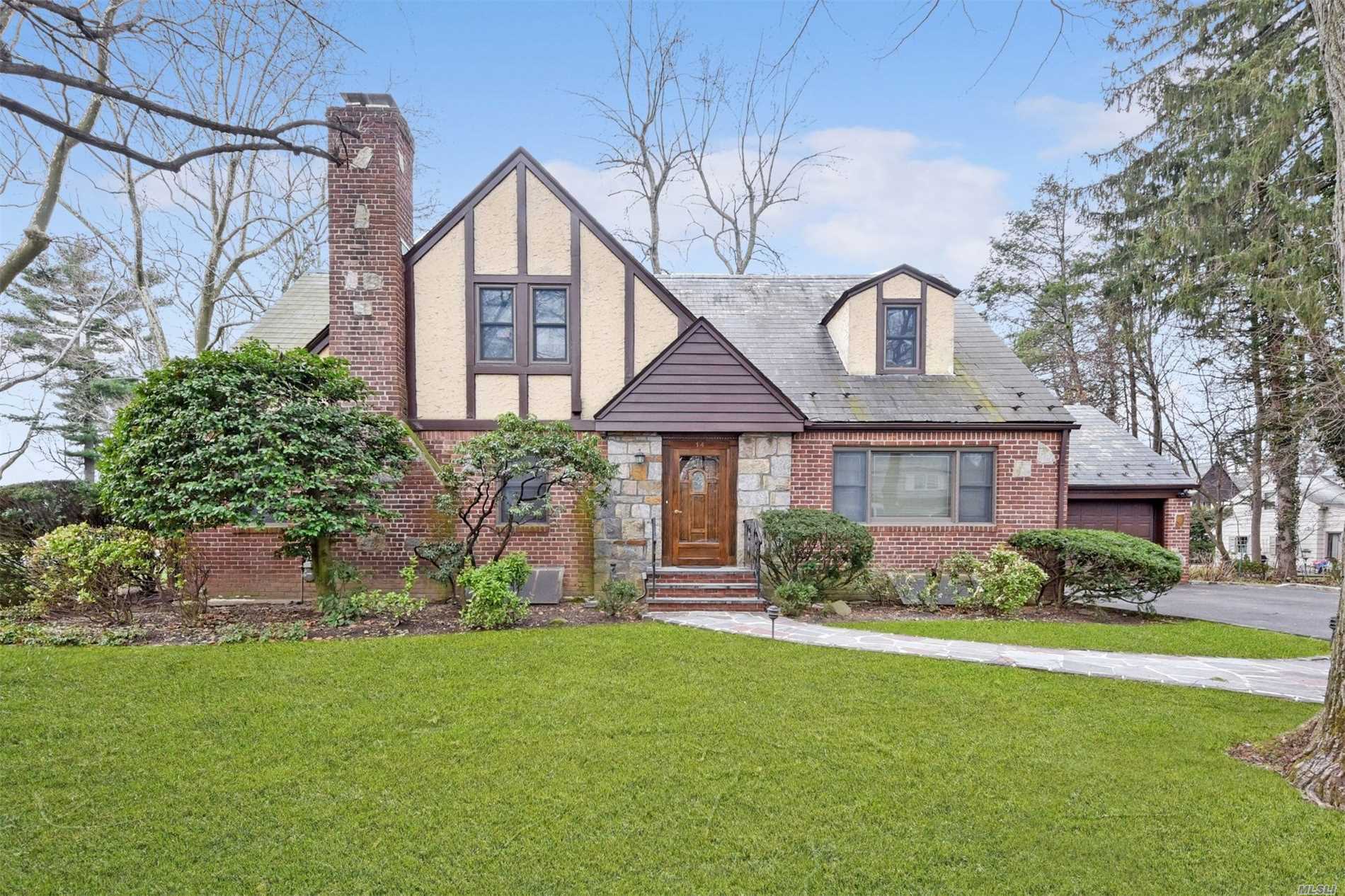 Charming 5 Bedroom Tudor In The Lovely Village Of Russel Gardens With Pool & Tennis. Eat-In-Kitchen, Formal Dining Room, Den, Living Room, 5 Bedrooms, 4 Full Baths. Generator, Alarm & Security Cameras. Close To Lirr, Shopping, & Great Neck Park District Within Award Winning Great Neck South School District.