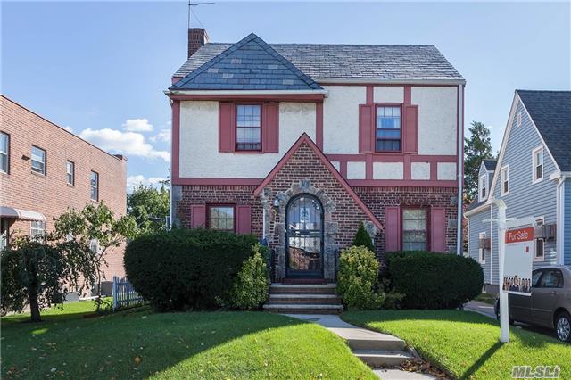 Lovingly Maintained By Long Time Owner, Prime Block, Great Location, Close To Buses, Shops Etc. Solid Built Tudor With Lovely Large Backyard & Room To Expand. Hot Hot Hot- Show & Sell! Ps 162 & Ms 158