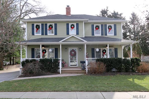 Totally Renovated 2009- Present, Spacious Colonial In The Indian Section. Wood& Granite Eik Opens To Den With Gas Fpl, Wood Flrs Thru-Out, Sliders Lead To Paver Patio & Fenced Park-Like Backyard, Updated Bathrooms, King Sized Mstr Suite W/ Closet Galore - Village Amenities!