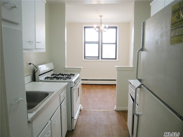 Large 2 Bedrms, 1 Bathrm Coop. Newly Painted Apt. Part-Time Doorman. Laundry Rm. Indoor & Outdoor Parking. Near Rego Park Mall & Queens Center Mall, Supermarket. Maintenance Including All Utilities! Facing South, Windows In Each Room. Flip Tax $18 Per Share. No Pet, No Sublets. 2 Year Tax Income Proof And Credit Score Require For Co-Op Board Interview. Thanks.