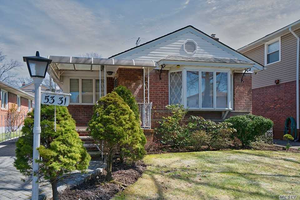 3 Bedroom 1 1/2 Bath Brick Ranch, Situated Mid-Block On A Lovely Tree-Lined Street. Hardwood Floors Throughout, 2-Zoned Heat, Separate Side Entry And Summer Kitchen In Basement. Centrally Located Near Public Transportation And Major Highways. Sd 26, Home Is Being Sold As Is