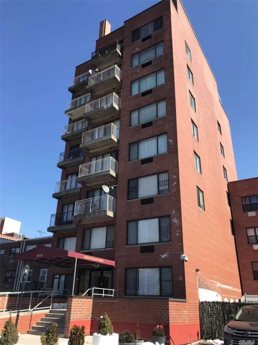 Beautiful Duplex Apt, 2Brs, 2Full Bath With Extra Storage Room, Lovely Patio About 600Sqft On 2nd Level, Common Charge $913/M Including Everything Except Electricity, Minutes To Subway, Bus Stop And Shopping Malls, Outdoor Parking Spaces( 2 Cars), PS 102 And IS73.