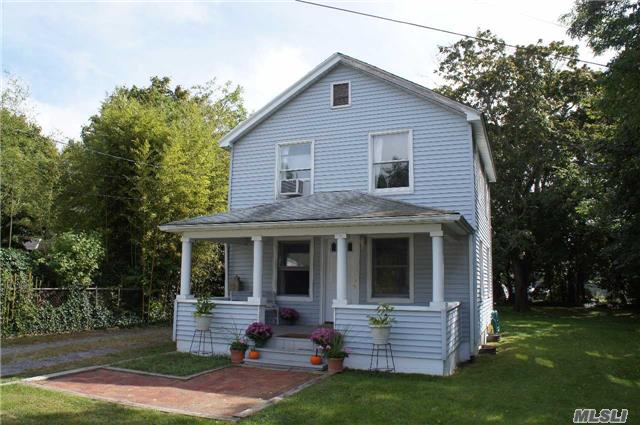 Fall In Love With This Sweet Home Nestled In The Heart Of Center Moriches.  Amazing Beach And Boating Community. Relax On The Front Porch On This Quiet Dead End Street! Award Winning Schools, Close To Moriches Bay And Low Taxes Make This Property A Perfect Fit! Priced Right So Don&rsquo;t Miss It!