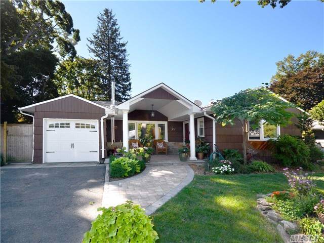 Located On A Quiet Tree-Lined Cul-De-Sac, Sits This Magnificent Updated Ranch, Offering A Living Room W/Wood Burning Stove, Formal Dining Room, Newly Updated Eat-In-Kitchen, 3 Bedrooms, 2 Full Baths, Finished Basement, Attic, Screened In Sun Porch Leading To The Fenced Backyard, In-Ground Vinyl, Heated, Salt Water Pool, Paved Patio, 1 Car Garage. Golf And Beach Privileges.