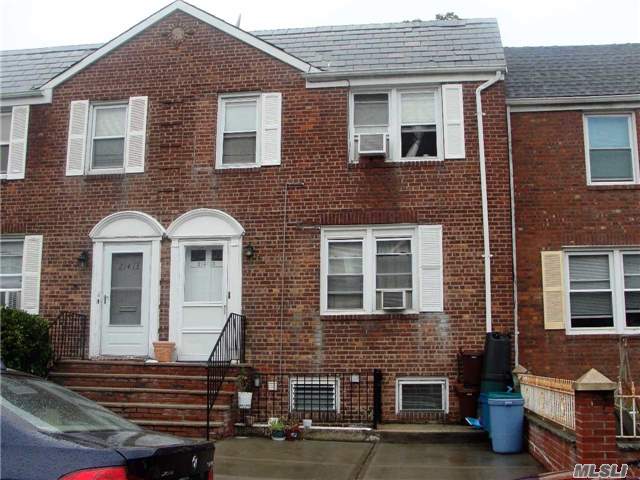 Charming 2-Family On Quiet Treelined Street In Bayside....Convenient To All Shopping, Transportation, Lirr ... Q12, Q13, Q26, Q27 To #7 Train In Flushing....Q31.