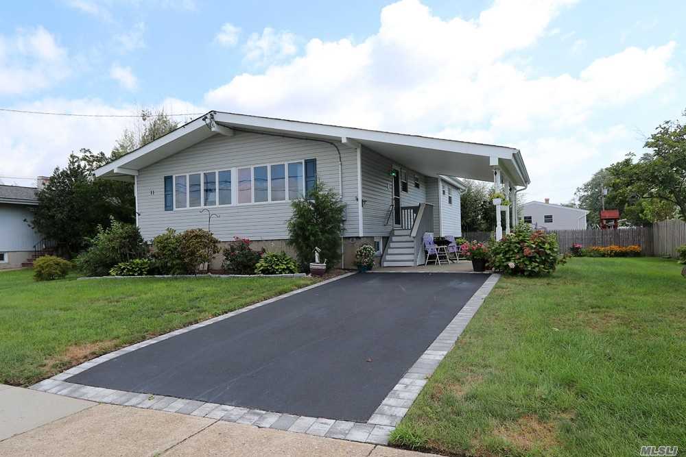 Beautiful Sun Drenched California Style Ranch In Desirable Amity Harbor Section Of Copiague. This Home Features 3 Bedrooms 1.5 Bathrooms , Large Basement With Outside Entrance, Stainless Steel Appliances, Hardwood Floors, Paved Driveway & Beautifully Landscaped Yard. Move Right In - Make This House Your Home!!