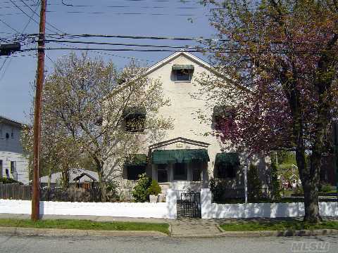 Huge 2 Family Home, 8 Bedrooms!  5 Bedrooms & 2 Baths On Main Level.  3 Bedrooms And 1 Bath On Upper Level.  2 Car Detached Garage.  Full Finished Attic.  Second Floor Terrace.  Old World Charm Abounds.  Lower Level Rented Through 9/2010 For $2800/$33,600!    