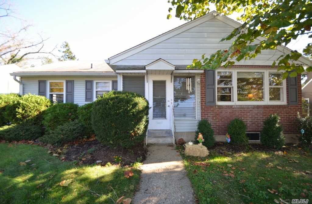 Location! Location! Location! Cozy Ranch! Enclosed Front Porch, Living Room, Formal Dining Room, Eat in Kitchen w/Entry to Yard, 3 Bdrms, Full Bath. Full, Finished Basement w/Washing Machine, Utilities and Lots of Storage. Large Yard. 1 Car Attached Garage.