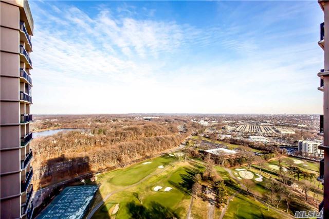 Buy The Lifestyle Of North Shore Towers. Stunning Views Of Golf Course, Lake Success & Nyc From Your Balcony. Large 1 Bdroom W/Wall-To-Wall Closets, And A Beautifully Updated Kitchen W/Large Walk-In Pantry, & Newly Renovated Bathroom W/Beautiful Glass Tile, & Lots Of Closets. 1 Car Parking Space In Great Location. Enjoy Golf, Pool, Tennis, Movies, Shopping, Dining, Etc.