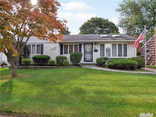 Hurry! Hurry!This Spacious Ranch -Updated Eik- Plainedge Schools, Cathedral Ceilings, All Anderson Windows, Newly Painted, All Hardwood Floors, Gas Heat And Cooking, New Water Heater (1Mo), Igs 5 Zone, Garage Roof 2 Years, House Roof 10 Years, Window Treatments Staying, House Sold As Is.