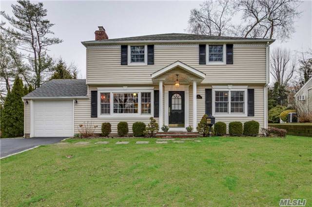 Totally Renovated & Expanded In 2004, This 4 Bed. 2.5 Bath Center Hall Colonial Has It All. Beautifully Proportioned Lr & Dr. Oversized Family Room/ Eat In Kitchen With Stone Fireplace & Wet Bar. Master Suite W/ Cathedral Ceiling, Gas Fireplace, Walk-In Closets & Designer Bath. 1st Floor Laundry. Large Basement W/ Endless Possibilities. Great Backyard! Will Not Last!