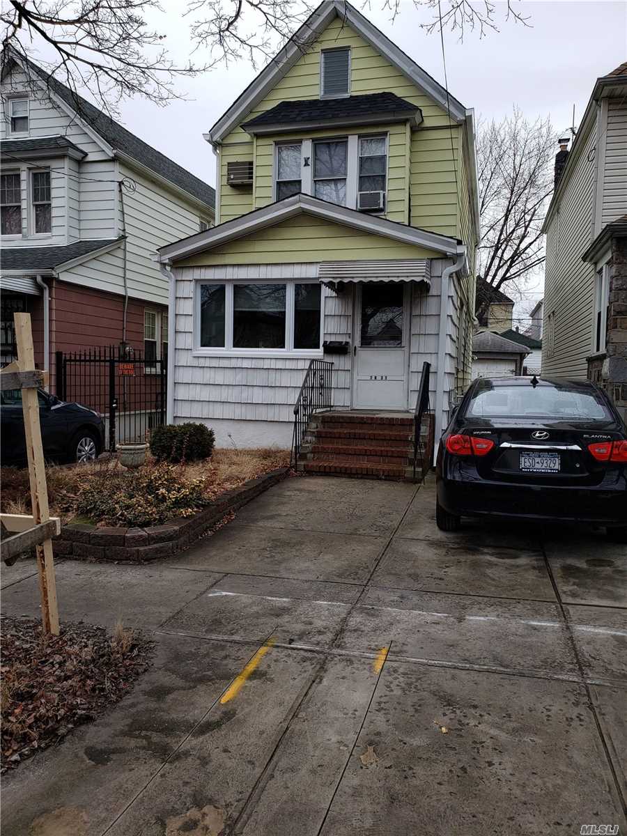 Highly Motivated seller ! Welcome cash Investors, buyers ! One family Det, Colonial Home with new roof, new heating water system, new front window. Good working condition boiler, full finished basement w/half of bathroom & access to the yard, 3 bedrooms, 1 full bath, Enclosed Porch w/new window, LR, Formal DR, EIK w/access to the yard. Fully Det 1 car garage, Long PVT, Stand up Attic.House needs TLC.Very convenient location to public transportation, shopping.