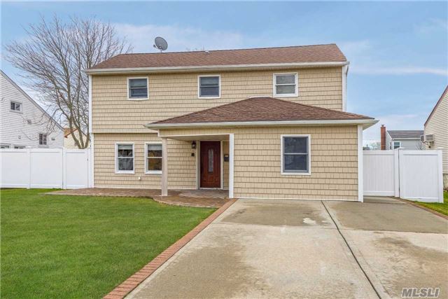 Beautiful Fully Renovated Front To Back Split Minutes Away From Freeport&rsquo;s Historic Nautical Mile And 10 Min To Jones Beach. New Kitchen, 3 New Baths, Pavers, Updated Boiler & Hot Water Heater, Kindly Note 1st Level Den Used As Formal Dining Rm, 2nd Level Offers Open Lr / Dr/ Kitchen W/Vaulted Ceilings With Sliders To Large Deck Overlooking Yard & Dedicated Grilling Area.