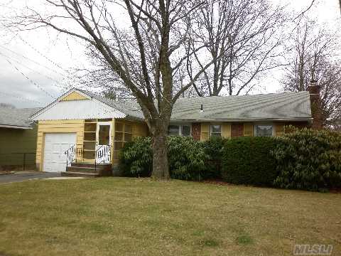 Sun Drenched 3 Br Ranch In The Terrace Section Of Port Washington. Hardwood Floors, Cac, Oversized Deck, Large Fenced Property, Walking Distance To Guggenheim Elem School.