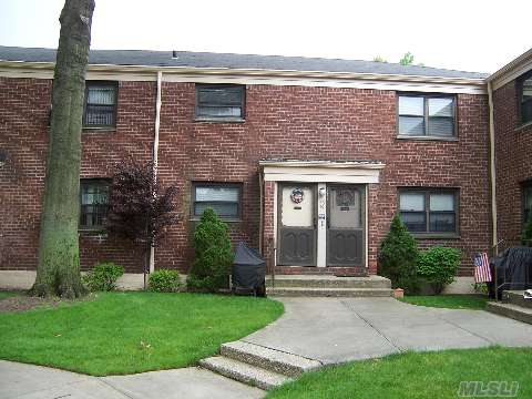 Large Upper Corner Unit In A Quiet Courtyard. Private Entrance. Renovated Eat-In-Kitchen With Oak Cabinets, Granite Coutertops, Stainless Steel Appliances And New Ceramic Floor. Washer/Dryer In Unit. New Ceramic Bath With Shower Doors.Attic For Storage. Walking To Alley Pond Park & Express Bus To Manhattan. School District #26. Cats And Dogs Allowed.