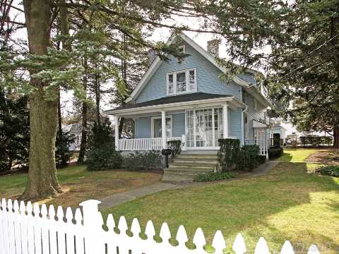 All The Charm And Character That Comes With A Classic Early 1900'S Colonial. This Spacious And Gracious Home, Almost 2,000 Sqare Feet, Boasts High Ceilings, A Large Den, Finished Basement With New Gas Heat,New Roof, A Rocking Chair Porch And Deep Property With In-Ground Sprinklers And A 3-Car Detached Garage! Make This Gem Your Dream Home Come True.