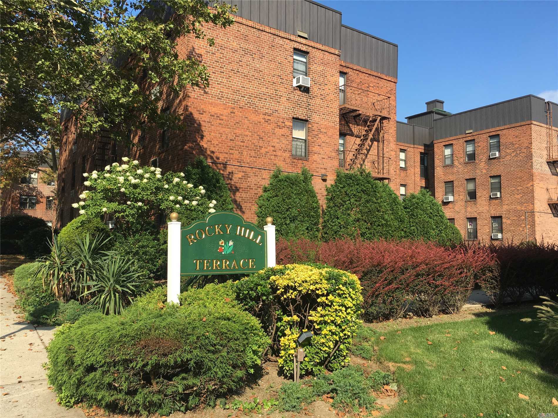 Beautifully, Well Maintained, Spacious 1 Bedroom Corner Unit In A Courtyard Setting. This Lovely, Sun Drenched 2nd Fl Walk-Up Is Located In The Heart Of Bayside. Walking Distance To Bell Blvd, The Lirr & Northern Blvd, Close Proximity To Q27, Q12, And Q13.  Waiting List For Garage. Maintenance Of $746 Includes All Except Electric. No Flip Tax. Board Approval Required. Debt To Income Has To Be 28% Or Less.