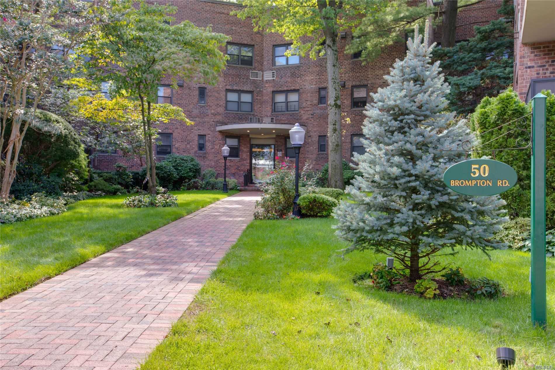 Welcome To This Top Floor Beauty At The Birchwood. In over Of 1150 Sq Ft, This Corner Unit Offers Courtyard Views From Every Window. The Kitchen & 2 Full Bths Are Newly Remodeled. Hi-Hat Lighting, Gleaming Hardwood Floors, Crown Molding, & Great Closets. Close To Lirr, Parks & Shopping.