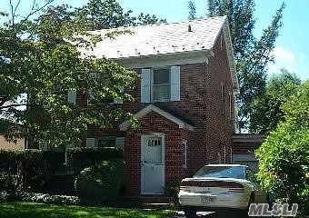 Lovely Quiet Area. All Brick Colonial With Living Rm, Dining Rm, Den, 3 Bedrooms And 1.5 Baths. Full Finished Basement. Great Backyard With Deck. House To Be Sold As Is!! S. Schloos, Walk To Worship, Lirr And Parks.