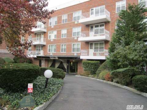 Great Opportunity To Live In One Of Gret Neck's Most Prestigous Buildings. One Bedroom Apartment With Super Low Maintenance. Self Thermostat,  Baseboard Heat,  New Windows,  Laundry On Each Floor,  Thru The Wall Ac Units And Garage Parking On Lobby Level.Freshly Painted! Situated On Quiet Tree Lined Street In Heart Of Town. This Is A Great Opportunity!