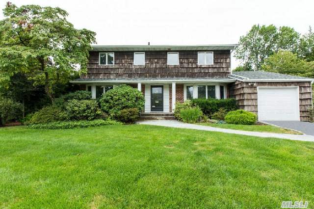Well Maintained Ch Colonial.     Extended Eik W/Granite Counter,   Ss Appliances. Sliders To Bkyd.   Extended Den.  New Bathroom (1Yr),     Cac (4Yrs),   Roof (3Yrs)  Central Alarm.  Igs.  Home Is Sunny & Brite...... Prestigious Jericho Sd...Cantiague Elem.