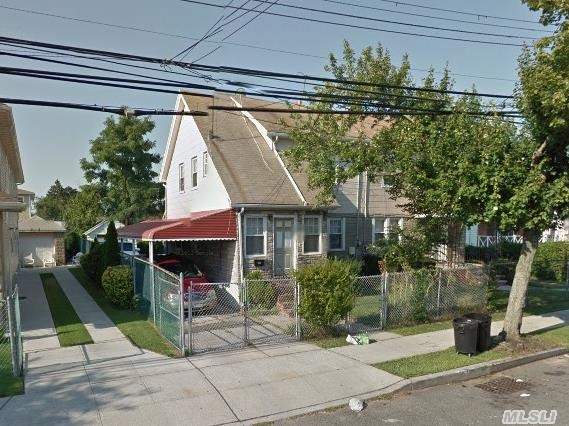 Duplex Single Family Home Needs Major Renovation. Detached Garage As Is. Price To Sell.