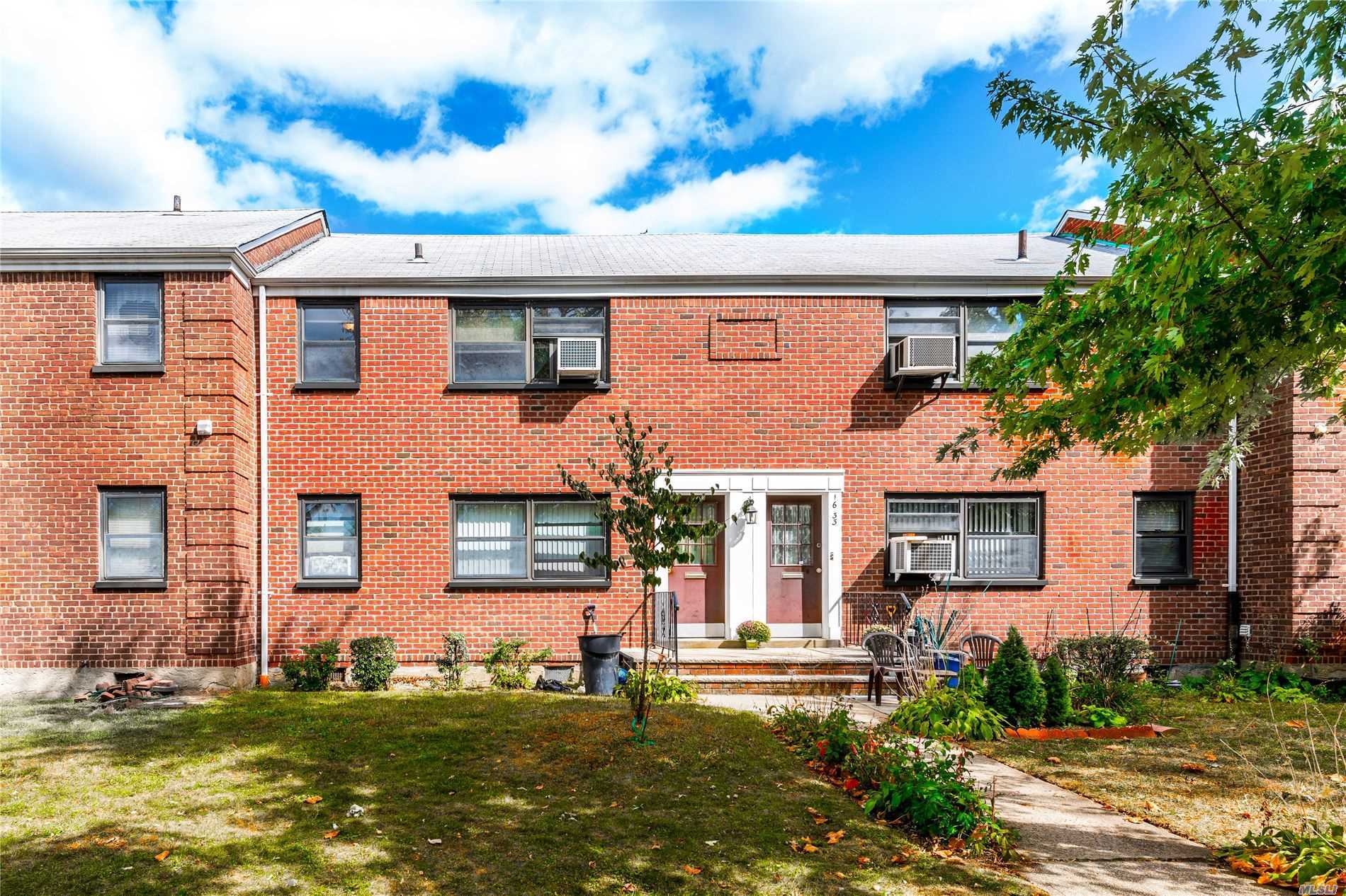 Bright and spacious, renovated 1-Bedroom unit Upper/Corner; Living/Dining Room L-Shape, full bath, eff kitchen, hardwood floors, access to large attic. Maintenance includes utilities; Off-Street parking; Close to transportation, shopping, restaurants, etc.