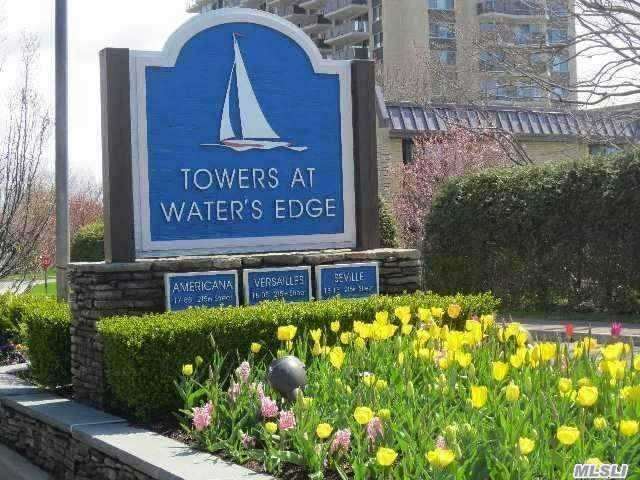 Luxury 1 Br, 1 Bath Co-Op At Towers Of Water&rsquo;s Edge. From Your Terrace You Have A Spectacular Se Water View. Open Kitchen Marble Granite , Ss Appliances. All Utilities Included In Maintenance. Amenities 24 Hour Doorman, Shopping Arcade(Deli, Beauty Salon/Dry Cleaners) Pool, Gym, 5 Tennis Courts, Indoor Parking. Close To All Shopping & Transportation