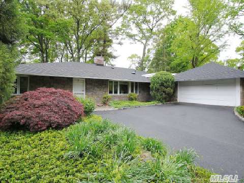 Wonderfully Expanded Ranch Perfectly Located In Roslyn Country Club. This Home Features 4 Family Bedrooms With 2 Full Baths And A 2 Bedroom Guest Suite With Private Bath. New Roof,  Mostly New Windows,  Cac,  Open Floor Plan,  Gas In The Street. East Williston S.D.