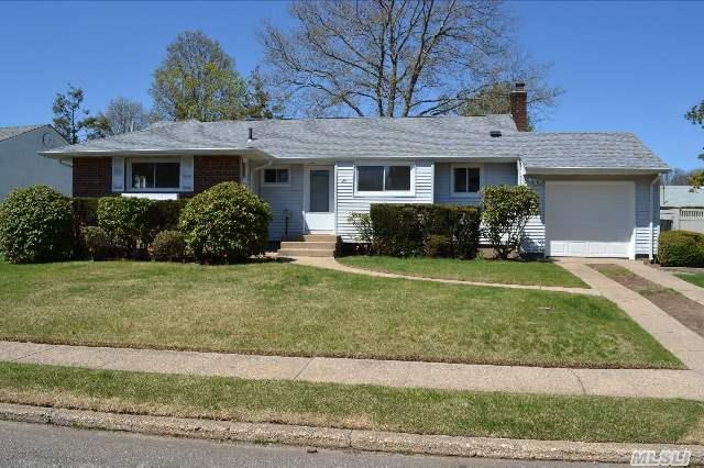 Welcome Home To This Beautiful Bright/ Sunny Ranch Priced To Sell ! New Kitchen W/ Stainless Appliances & Granite Counter Tops,  New Roof,  Electric Service,  Hw Heater,  Bathrooms,  Refinished Hardwood Floors Though Out,  Crown Moulding. Walk To Baylis Elementary School ! Turn Key Move In Ready ! Room To Expand... Syosset Schools !