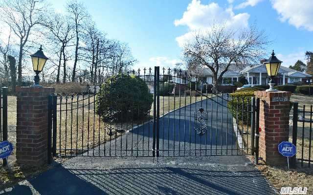 Rarely Available Old Westbury Brick Split Level W/ East Exposure On 2 Acres Flat Land In Reknowned Wheatey School District #2.  5000+  Sq Foot Split Level In Need Of Renovation Built In 1958. 5 Bed,  Inground Pool,  Gazebo,  Full Basement.  Banquet Sized Rooms,  Den, Library,  Formal Dining Room,  Lg Eat In Kitchen,  Sun Room With Picturesque Views. Close Proximity To Highways...