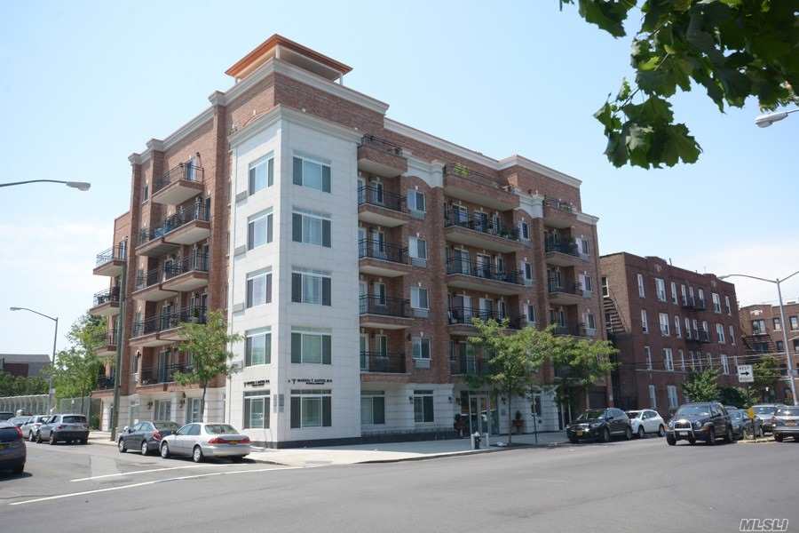 Gorgeous 3 Bed/2 Bath/2 Balc-Garage Park Spot Inc.-Easily Nicest Condo Bldg In Woodside-Excellent Condition, Built In 2011, Top Quality Construction & High-End Finishes-Prox. To Nyc (15-20 Min)-7 Train Half A Block-E, F, M, R Trains 4 Blocks Away-Lirr, 9 Blocks Away-Multiple Highways Close (Bqe, Lie, Gcp, Vwe, Wse)-Gym, Lounge, Courtyard W/ Bbq Grills, Priv. Storage Rm, Bike Parking, Roofdeck W/ Nyc Skyline Views-W/D Every Flr-Glass Elev-Ss Appl-Marble Counter-Porcelain Tile-Wood Flrs-Custom Closet