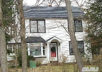 Lots Of Potential,   Charming Colonial On A Oversized Lot On The West Side Of Town,  Not In A Flood Zone. House Being Sold As Is.