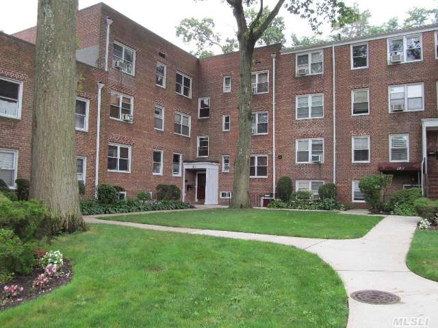 Largest Two Bedroom,  2G,  Updated Kitchen & Bathroom,  Fdr,  Liv Rm,  Large Entry Foyer Oversized Closets,  Hardwood Floors,  Close To Lirr/ Lie/Bus/Parks  Owner Will Pay Two Months Maintenance.....