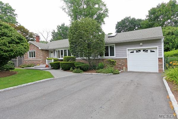 Pretty As A Picture! This Expanded Split Is Tastefully Presented With Tons Of Natural Light And Charm. Spacious 4 Bedroom, 2 Full Bath. Ground Floor With Ose, First Floor Master Possible. Granite Eik, Basement, Tons Of Storage! Park Like Private Backyard. Award Winning Commack School District. A Must See!