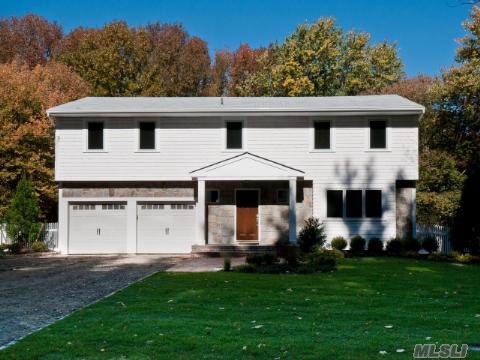 Totally Renovated Fall 2012. Wood Floors, Vaulted, Coffered Ceilings, Open Floor Plan, Chef Eik W/ Mahogany Cabinetry,S/S Appliances, Granite Countertops, Radiant Heated Bathrooms,Walls Of Windows,High Efficency Gas Boiler, 2 Gar Garage,Finished Basement W/ Playroom/ Storage, Perfect 1 Flat Acre W/ Igp. You Must See This Gem And Make It Your Home. Award Winning Schools.