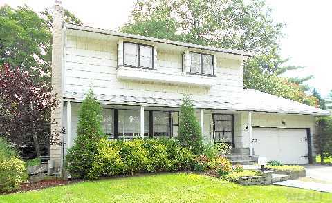 Spacious & Immaculate Side Hall Colonial Featuring 4 Bedrooms, 3 Full Baths. Expansion Of 2nd Floor Sundeck & Master Suite Sitting Room Can Easily Convert This Beauty To A 6 Bedroom Home. Large & Finished Basement With High Ceilings, Tons Of Storage, Lovely Backyard, Green House. All On A Quiet & Wonderful Cul-De-Sac In A Desirable Neighborhood.