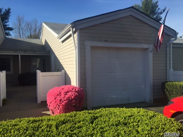 Sale May Be Subject To Term & Conditions Of An Offering Plan. Beautiful 1 Bedroom Ranch, Updated Kitchen & Bath, Slider To Patio. Large Master Bedroom, Plenty Of Closets. Private Driveway And Garage. 55+ Community. Pool, Tennis Court, Clubhouse. Close To Shopping And Restaurants.