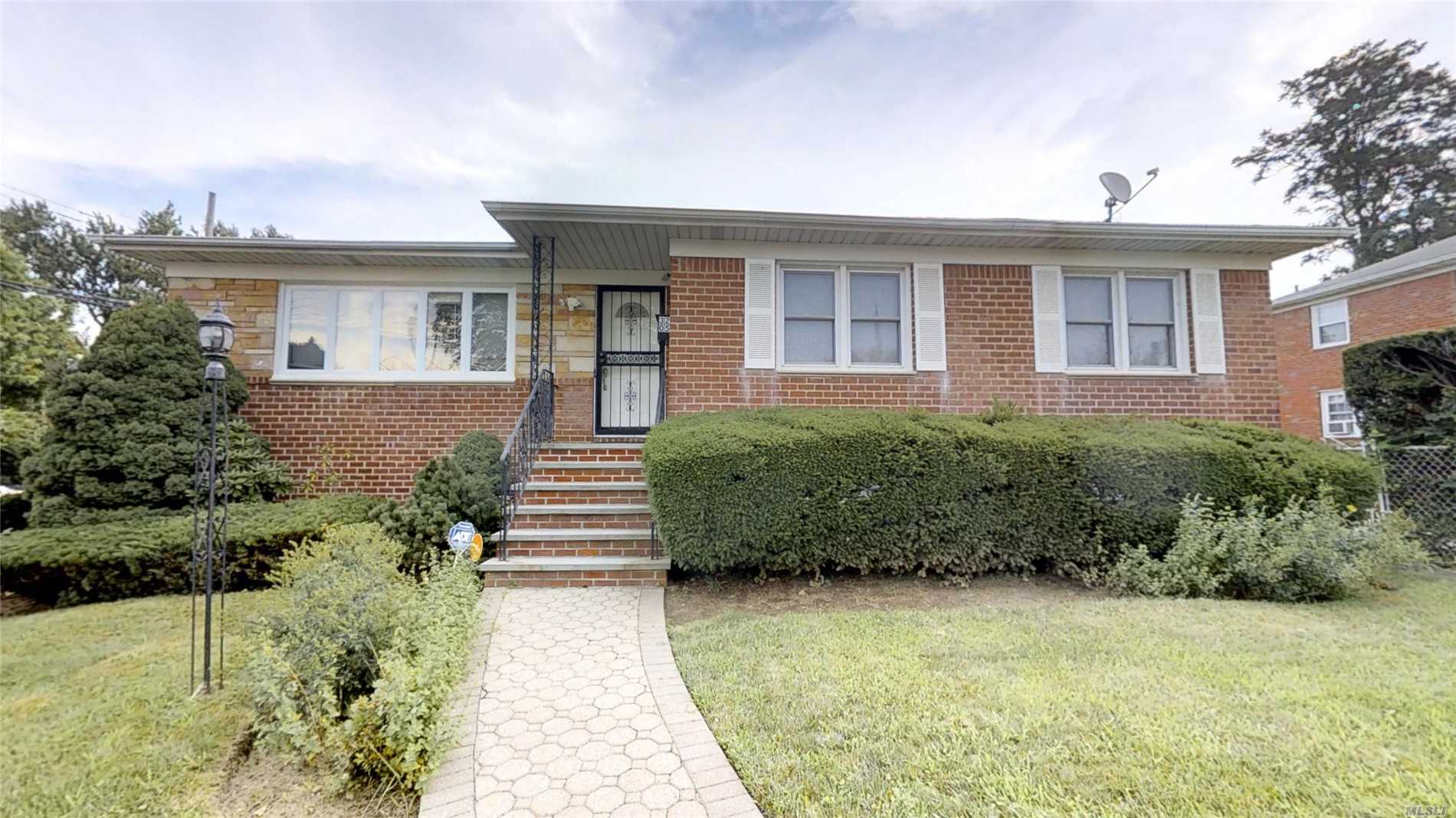 Newly Renovated Single Family Brick Home Located In Murray Hill - Flushing. Less Than One Block Away From Bowne Park. Conveniently 5 Mins Walk To Northern Blvd With Restaurants, Cafes, Supermarkets And Much More. Close To All Transportations (Buses/Q13, Q15, Q15A, Q28, Q16, Flushing-Palisades Park Shuttle Bus) & Lirr. Young Brick Exterior With First Floor Offering Three Bedrooms And Two Full Baths, Hardwood Floors With Advanced Technology Kitchen Appliances And Two Car Garage