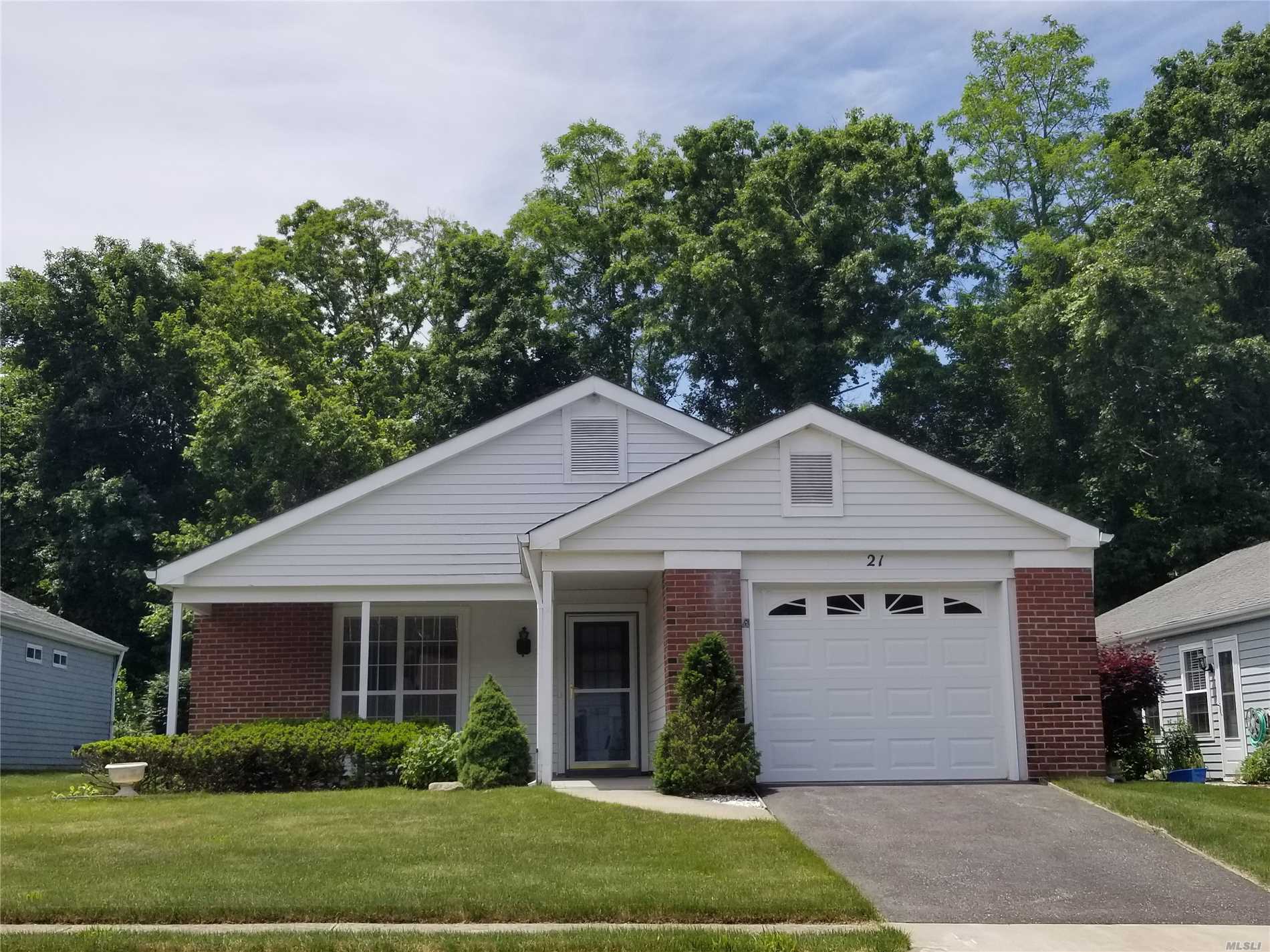 Lovely, Immaculate Ardmore In A Beautiful, Private Location, In The Newer Section Of Leisure Knoll. Enclosed Sunroom. Low Taxes! Sale May Be Subject To Terms & Conditions Of An Offering Plan.