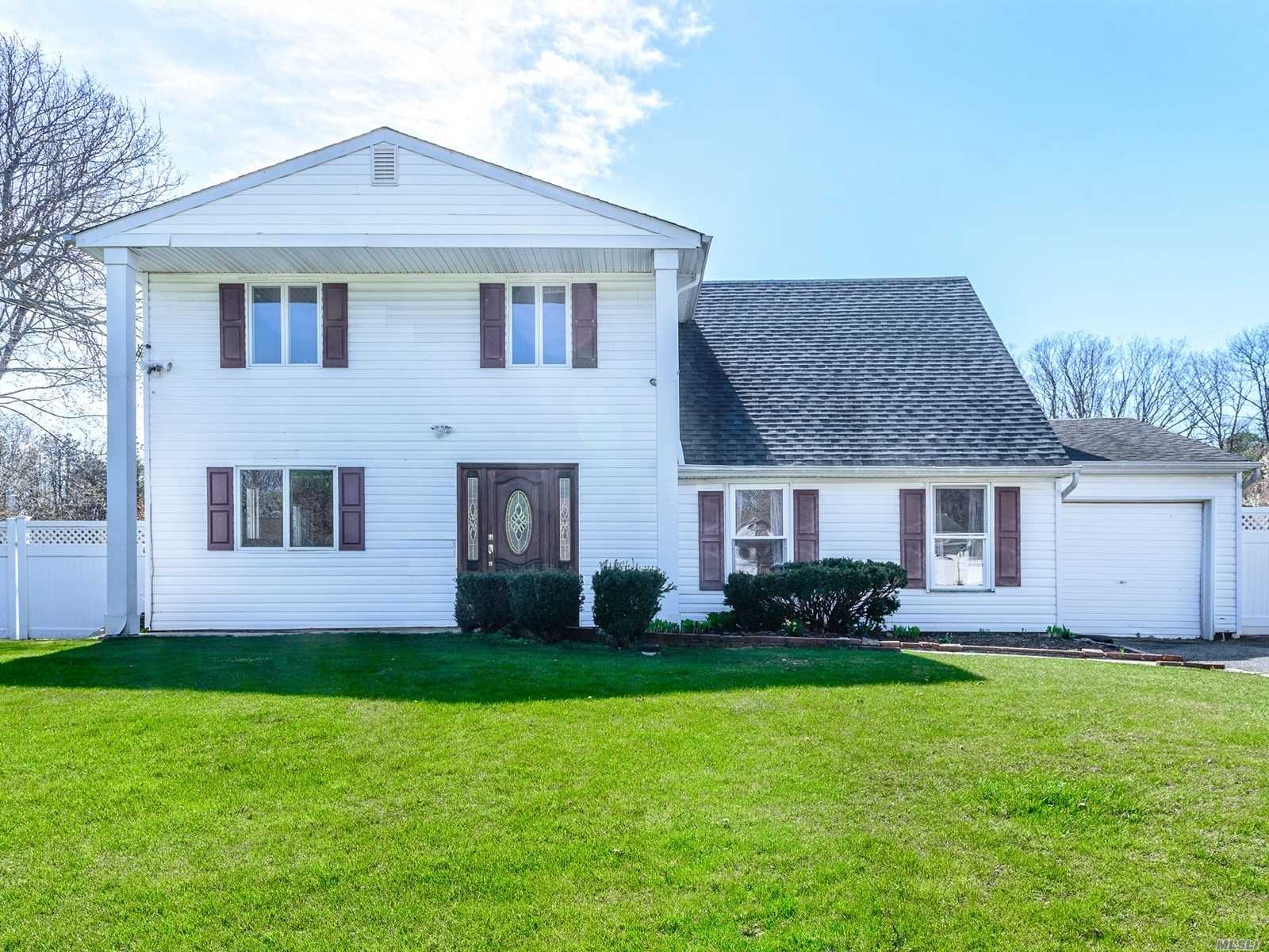 Are You Ready To Move Right In? Then You Found The Perfect Home. Large 4 Bedroom, 2.5 Bath Colonial On Double Cul De Sac. New Kitchen 2.5 Updated Baths With A Basement.