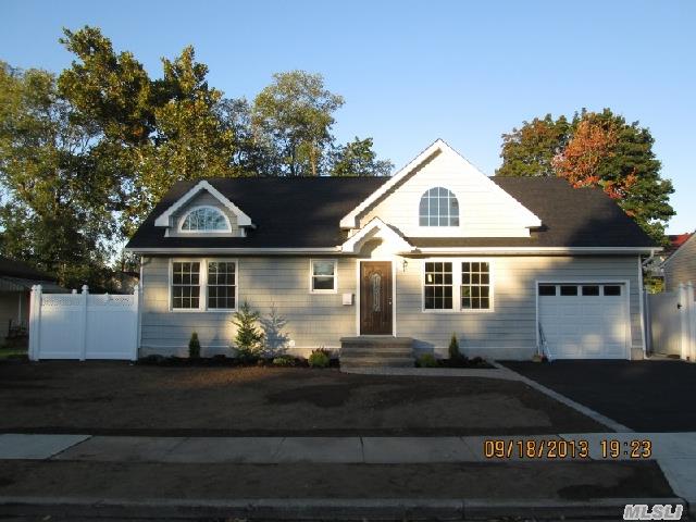 All New - One Of A Kind Sprawling Luxury Ranch On Over-Sized Property-Open Floor Plan. High Ceilings Thru Out,  Massive Eik,  Dr,  Lr,  Fdr,  3/4 Brs.2 Full Baths,  Full Fin. Tiled Basement,  Hw Floors,  New Andersens Windows,  Roof,  Siding,  200 Amp Elect. New Plumb.,  Heating & Cac,  Gas Heating & Cooking. No Expense Spared. Like New Construction. Still Time To Customize. **Must See