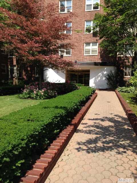 No Board Approval Required!  Full Two Bedroom With Terrace.  Brilliant Southern Exposure. Great Closets,  Hardwood Floors,  Ps 196!!,  Raised Dining Area,  Windowed Kitchen And Bath.  3 Blocks To E & F Train.  Express Bus To Nyc At Your Door. Premiere Forest Hills Property!  Make It Your Dream!