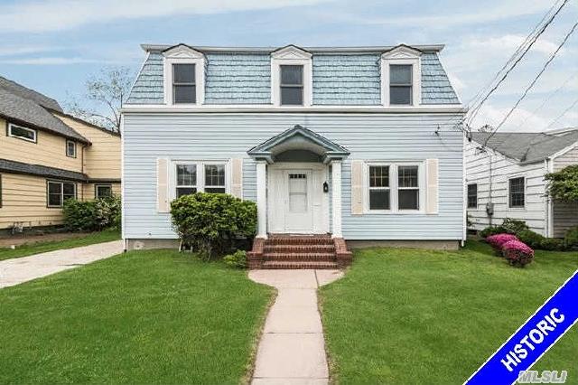 Babylon Village French Style Carriage House With Mansard Roof Circa 1895. This Vintage Home Has H/W Floors Up And Down And A Large Wood Burning Fireplace. Walk To Village And Rr. Taxes With Star $6533.24