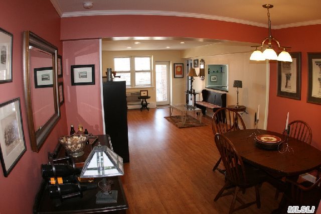 'Fluffy And Fido' Are Welcome In This Large 2 Bedroom Unit. Balcony With Ocean Views. Large Master Bedroom With Huge Walk-In Closet.  Updated Kitchen With Stainless Steel Appliances And Breakfast Bar. Formal Dining Room. Washer/Dryer On Floor. Resident Parking Lot Across The Street,